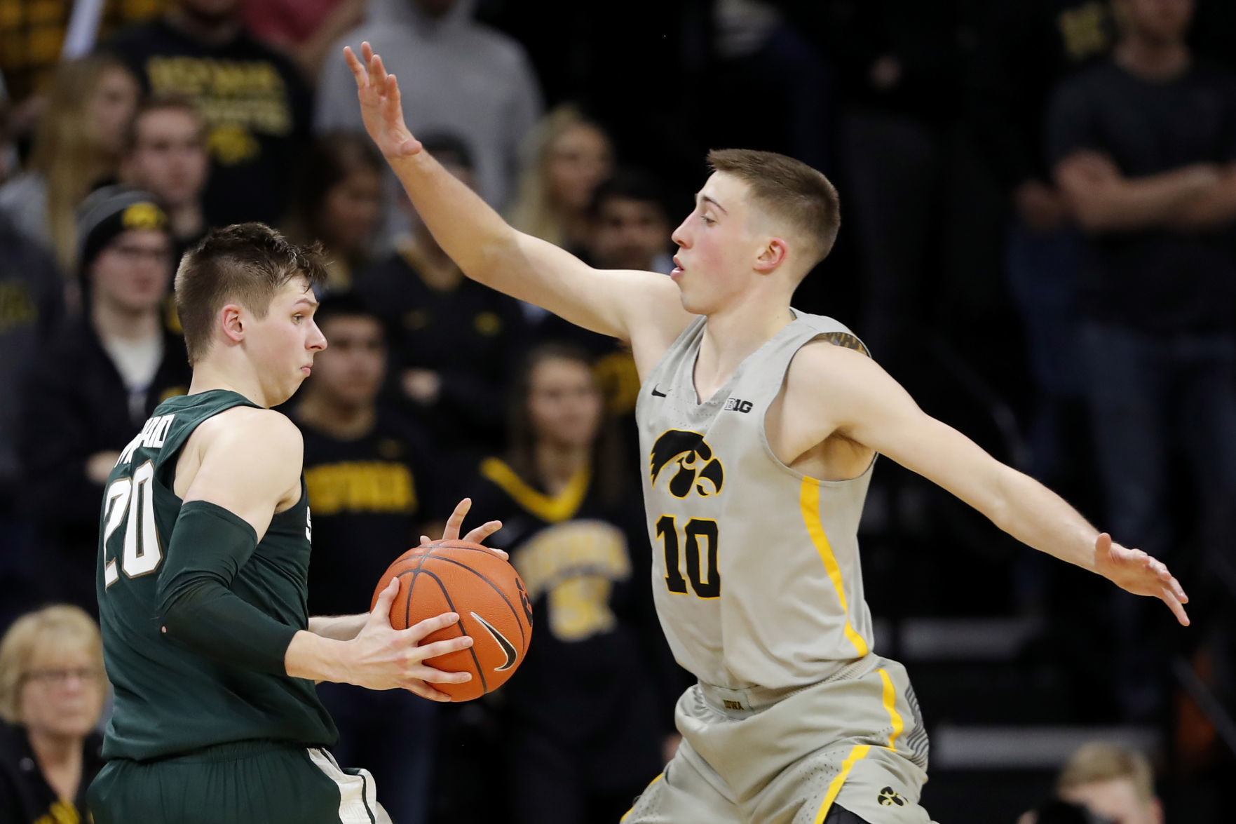 Michigan St Iowa Basketball